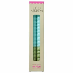 Bougies LED - Set de 2 | Rose pâle