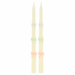Bougies Nœuds - Set de 2 | Rose