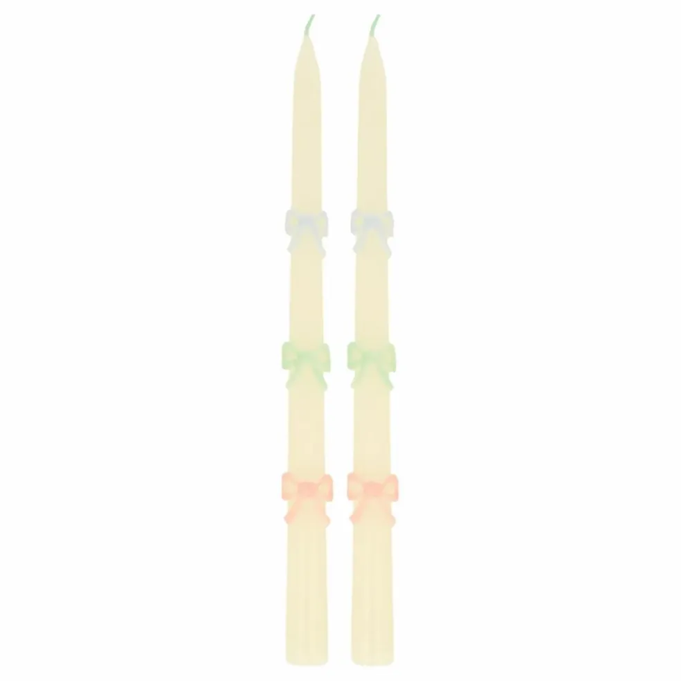 Bougies Nœuds - Set de 2 | Rose
