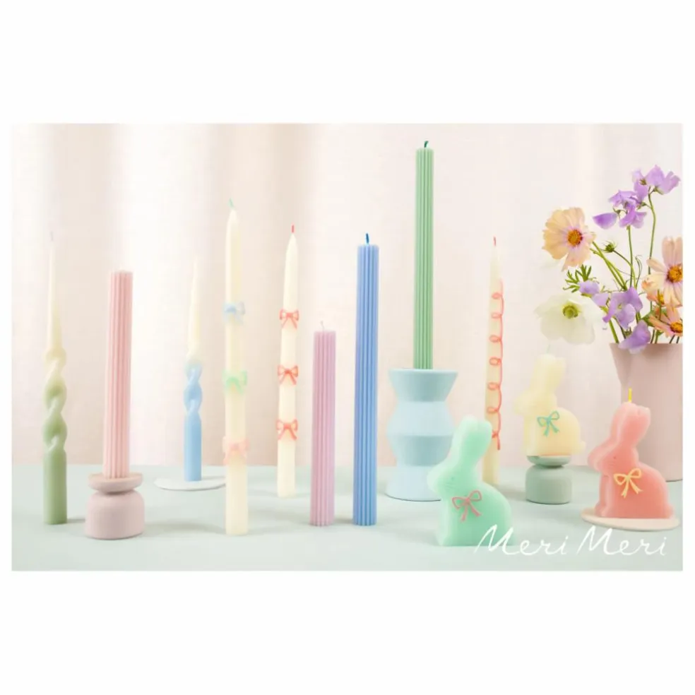 Bougies Nœuds - Set de 2 | Rose
