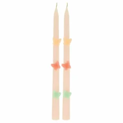Bougies Papillons - set de 2