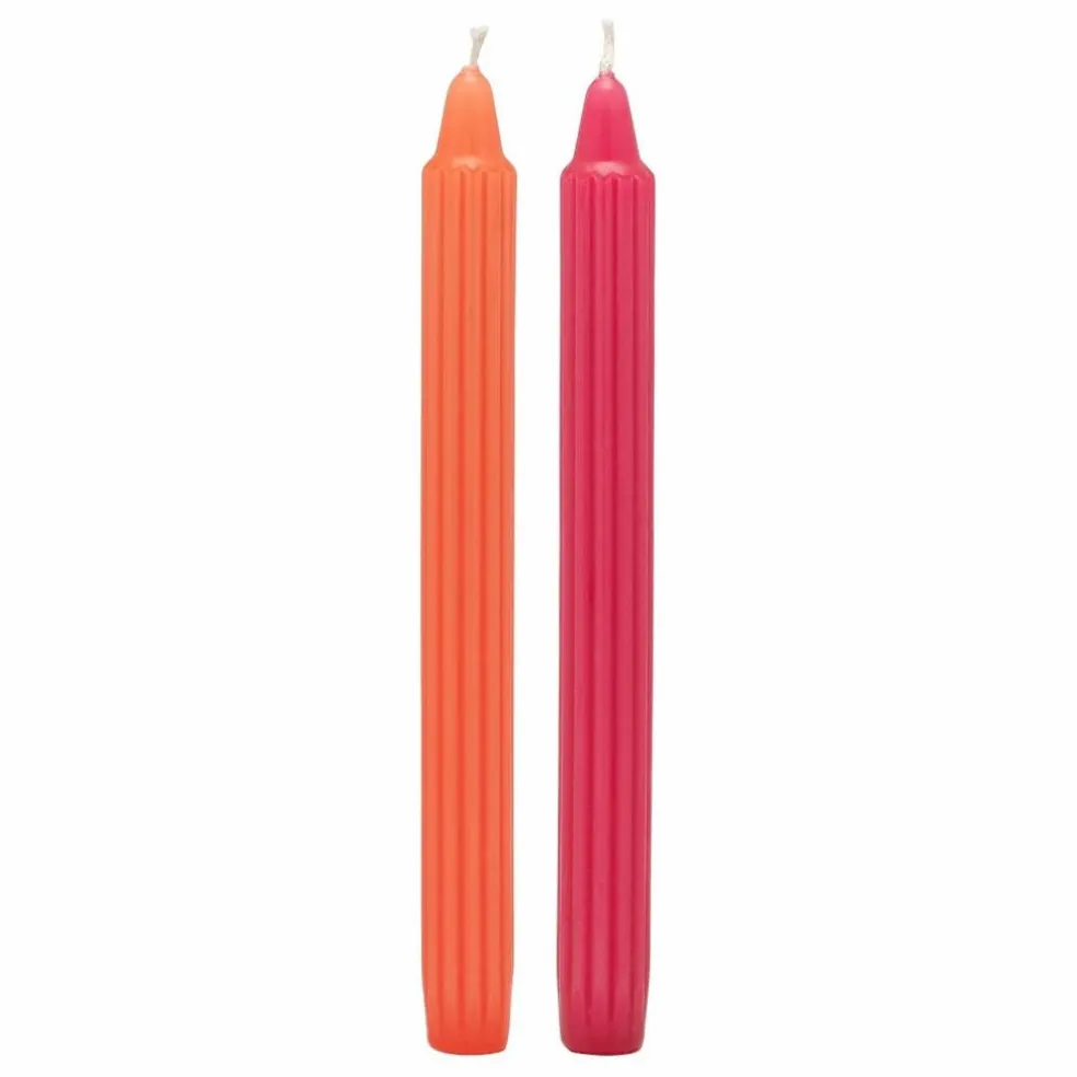 Bougies Penny - Set de 2 | Rouge
