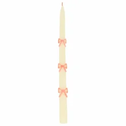 Bougies Pink Bow - Set de 2