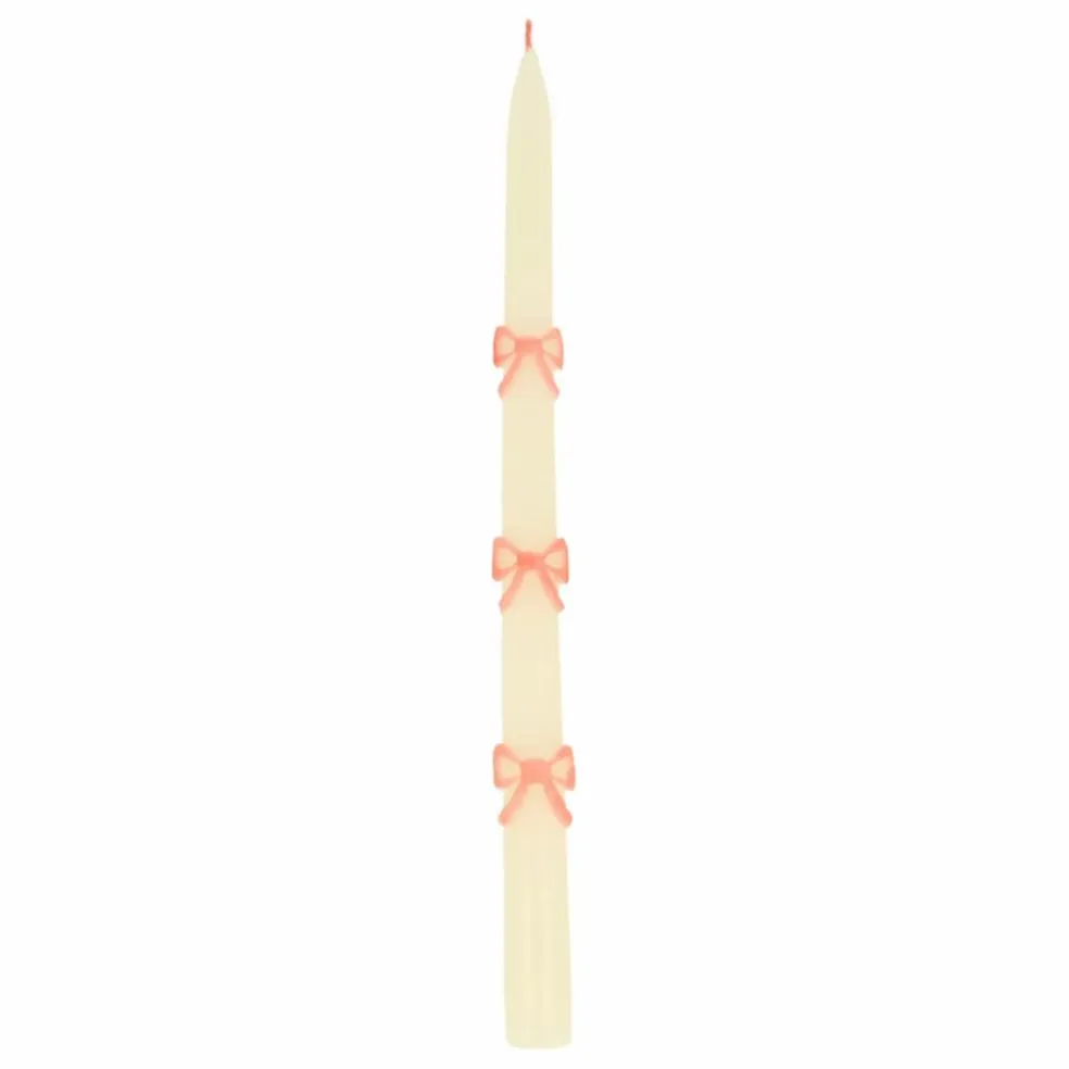 Bougies Pink Bow - Set de 2