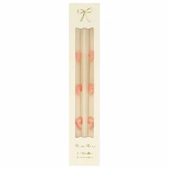 Bougies Pink Bow - Set de 2