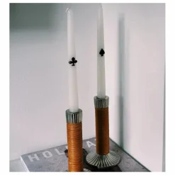 Bougies Play Your Cards - Set de 2 | Noir