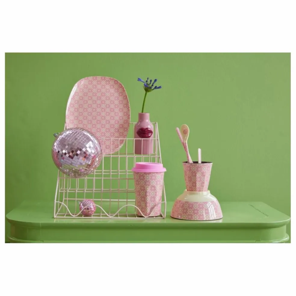 Boule à facettes | Rose