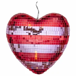 Boule à facettes Cœur | Rouge