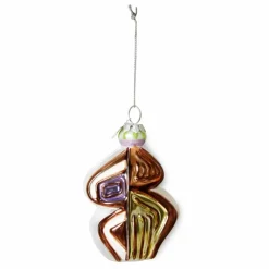 Boule de Noël anatomic ovale en verre