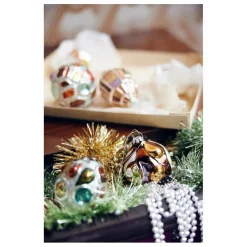 Boule de Noël anatomic ronde en verre