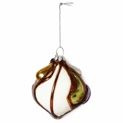 Boule de Noël anatomic ronde en verre