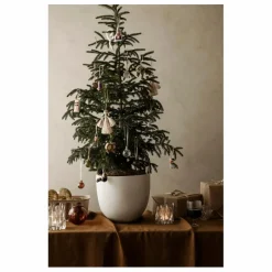 Boule de noël Anges en jute - Set de 2
