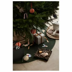Boule de Noël en coton | Bordeaux