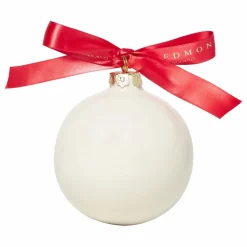 Boule de noël en porcelaine 2022