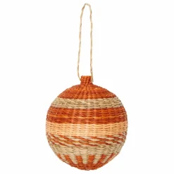 Boule de noël Jipi en rotin