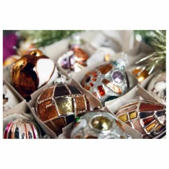 Boule de Noël ronde en verre