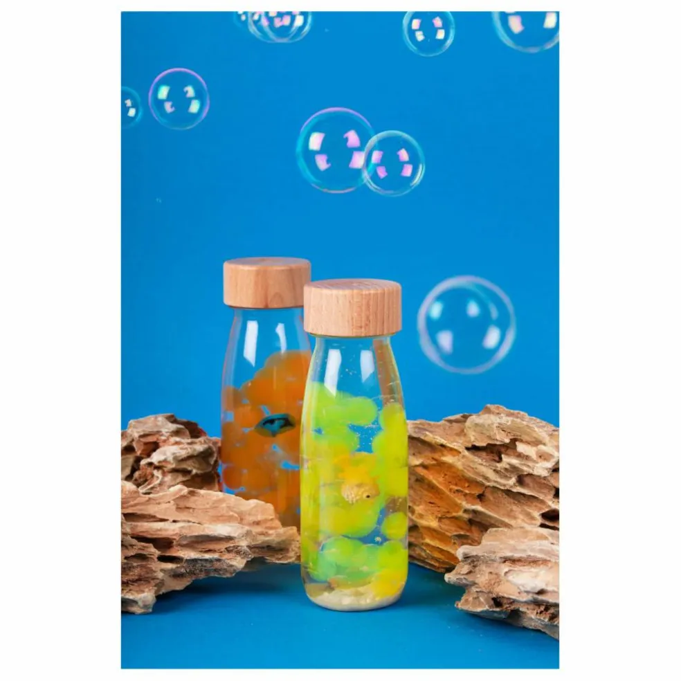 Bouteille sensorielle Poisson | Jaune