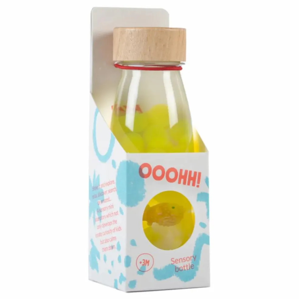 Bouteille sensorielle Poisson | Jaune