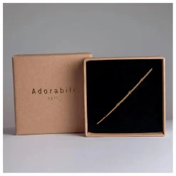 Bracelet Chaîne Coeur | Doré