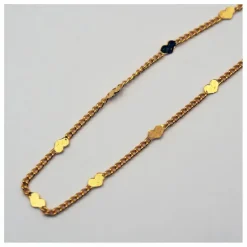 Bracelet Chaîne Coeur | Doré