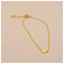 Bracelet Etoile Denim | Doré
