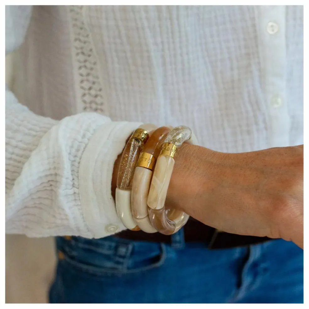 Bracelets Trio Neve | Beige