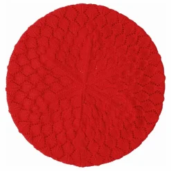 Béret Laine de Mérinos | Rouge