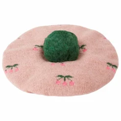Béret Pompom | Rose