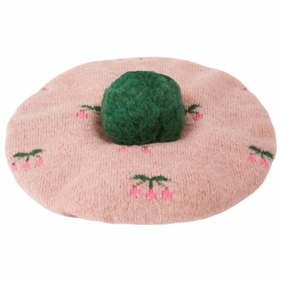 Béret Pompom | Rose