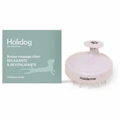 Brosse de massage pour chien Holidog