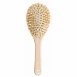 Brosse Soin et Brillance en poils de sanglier | Bois clair