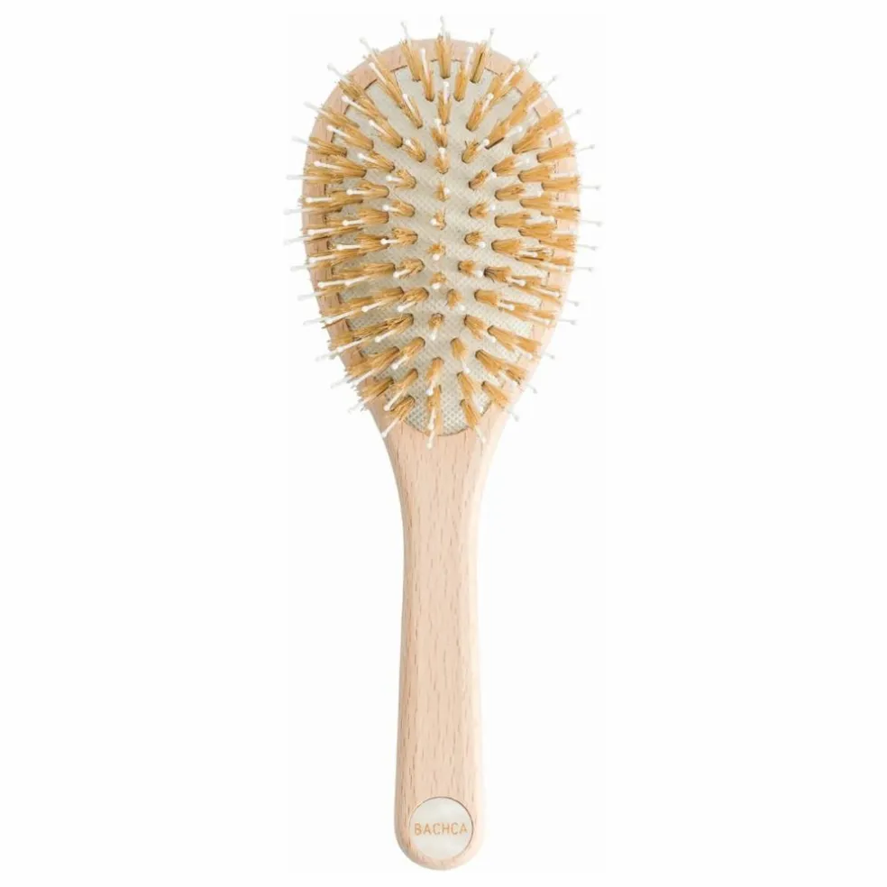 Brosse Soin et Brillance en poils de sanglier | Bois clair