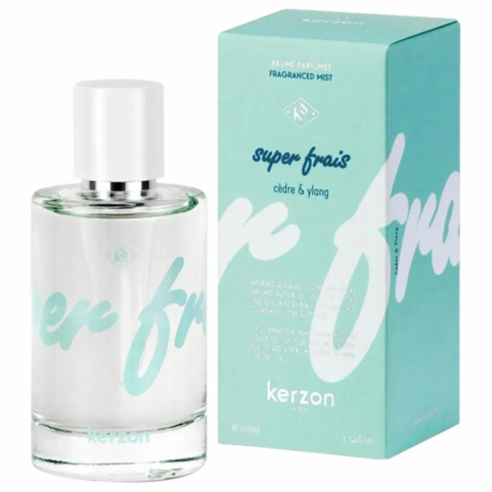 Brume parfumée pour le linge Super frais - Cèdre et Ylang 100ml