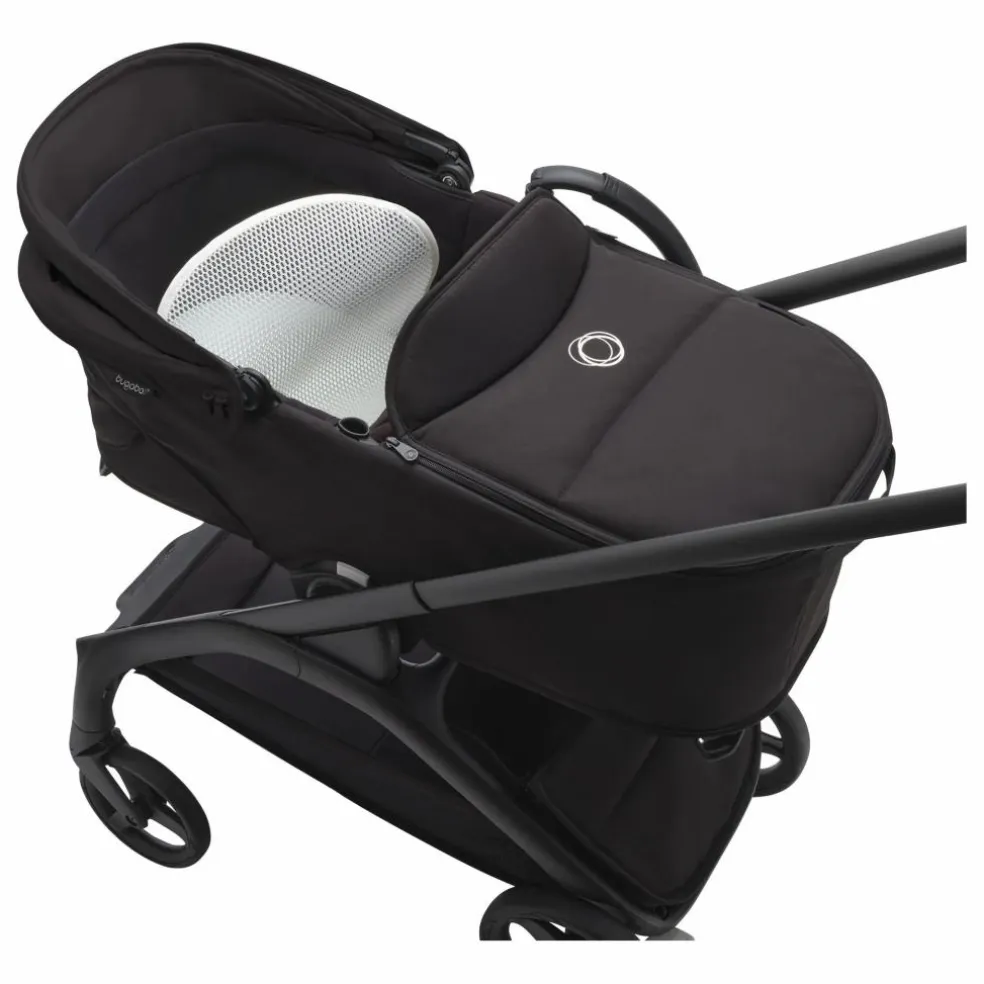 Bugaboo Dragonfly Poussette citadine complète châssis graphite | Gris chiné