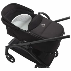 Bugaboo Dragonfly Poussette citadine complète châssis noir | Taupe