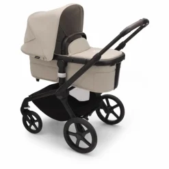 Bugaboo Fox 5 Poussette tout-terrain complète châssis noir | Taupe