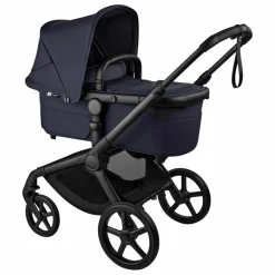 Bugaboo Fox 5 Renew - Poussette tout-terrain complète châssis noir | Indigo