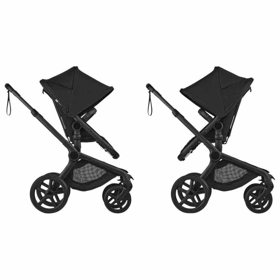 Bugaboo Fox 5 Renew - Poussette tout-terrain complète châssis noir | Blanc