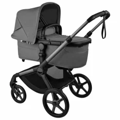 Bugaboo Fox 5 Renew - Poussette tout-terrain complète châssis graphite | Gris