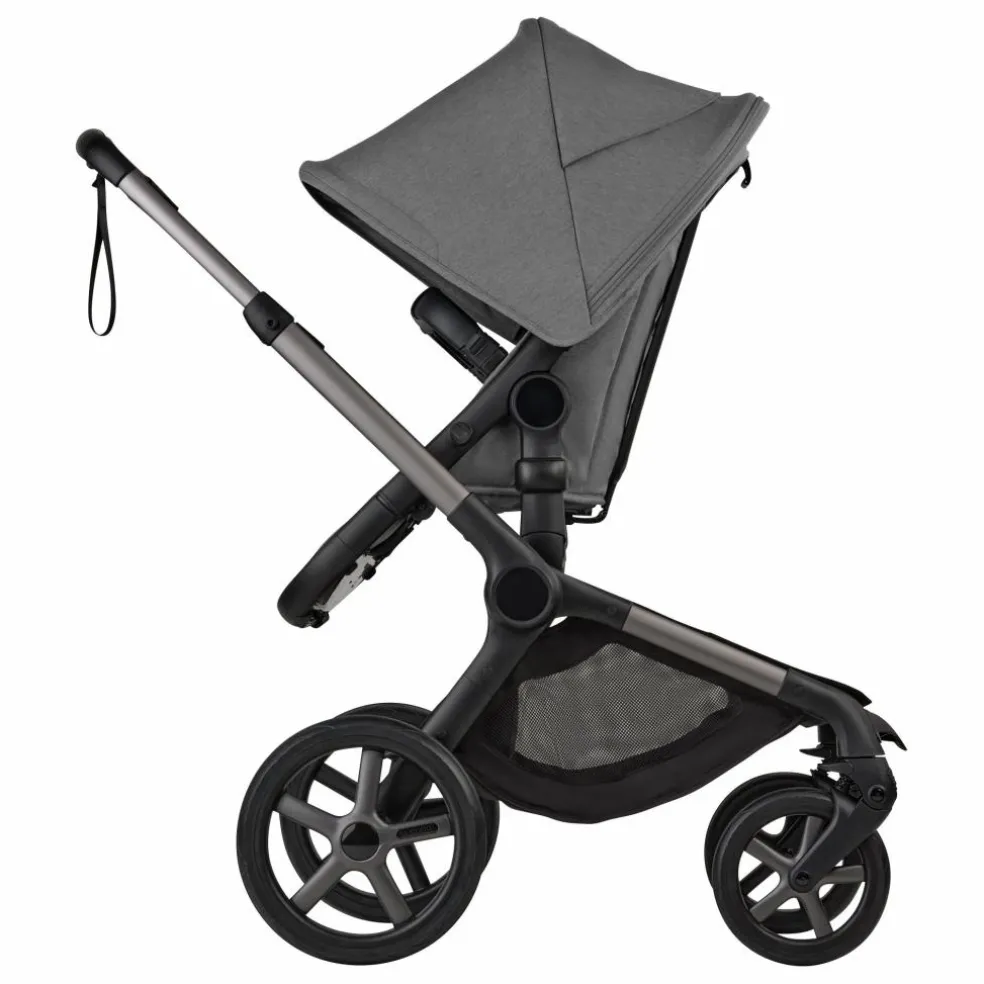 Bugaboo Fox 5 Renew - Poussette tout-terrain complète châssis graphite | Gris
