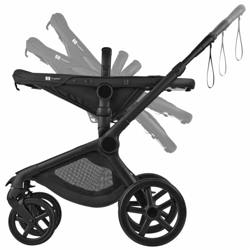 Bugaboo Fox 5 Renew - Poussette tout-terrain complète châssis noir | Noir