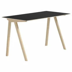 Bureau CPH 90, chêne, revêtement noir, Ronan et Erwann Bouroullec | Noir