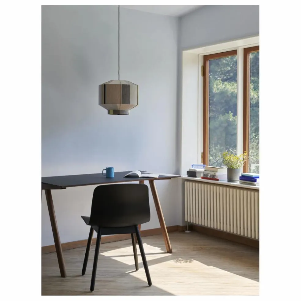 Bureau CPH 90, chêne, revêtement noir, Ronan et Erwann Bouroullec | Noir