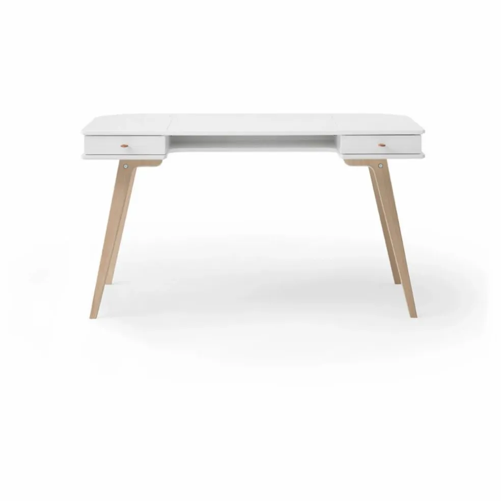 Bureau Wood, 66cm | Blanc