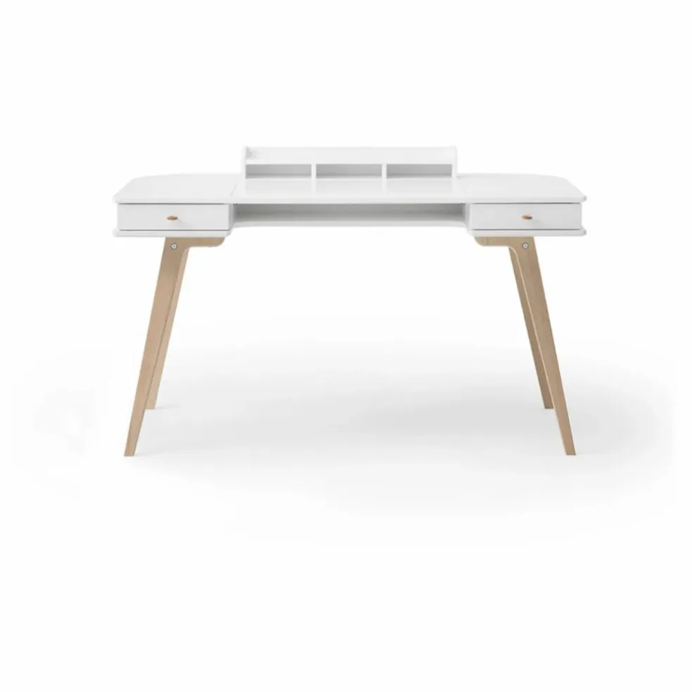 Bureau Wood, 66cm | Blanc