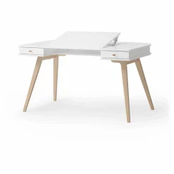 Bureau Wood, 66cm | Blanc