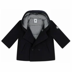 Caban Double Boutonnage Laine Bébé | Bleu marine
