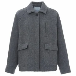 Caban Laine | Gris graphite
