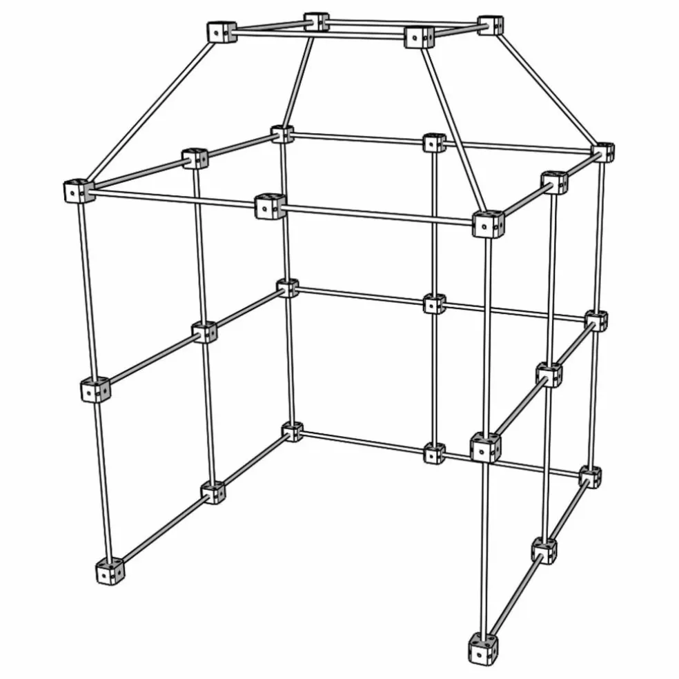 Cabane à construire - Pack Castor - 111 pièces
