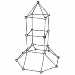 Cabane à construire - Pack Ecureuil - 72 pièces